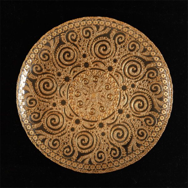 Wholesale glass charger plate PZ-059 product photo